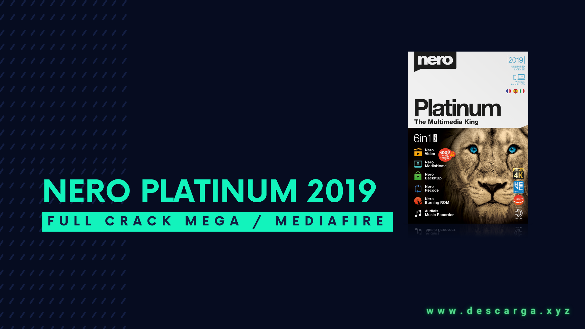 Nero Platinum Full Crack Descargar Gratis por Mega