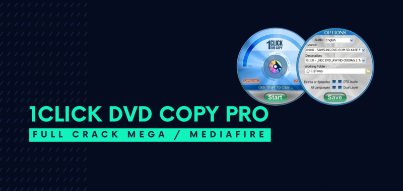1CLICK DVD Copy Pro Full Crack Descargar Gratis por Mega