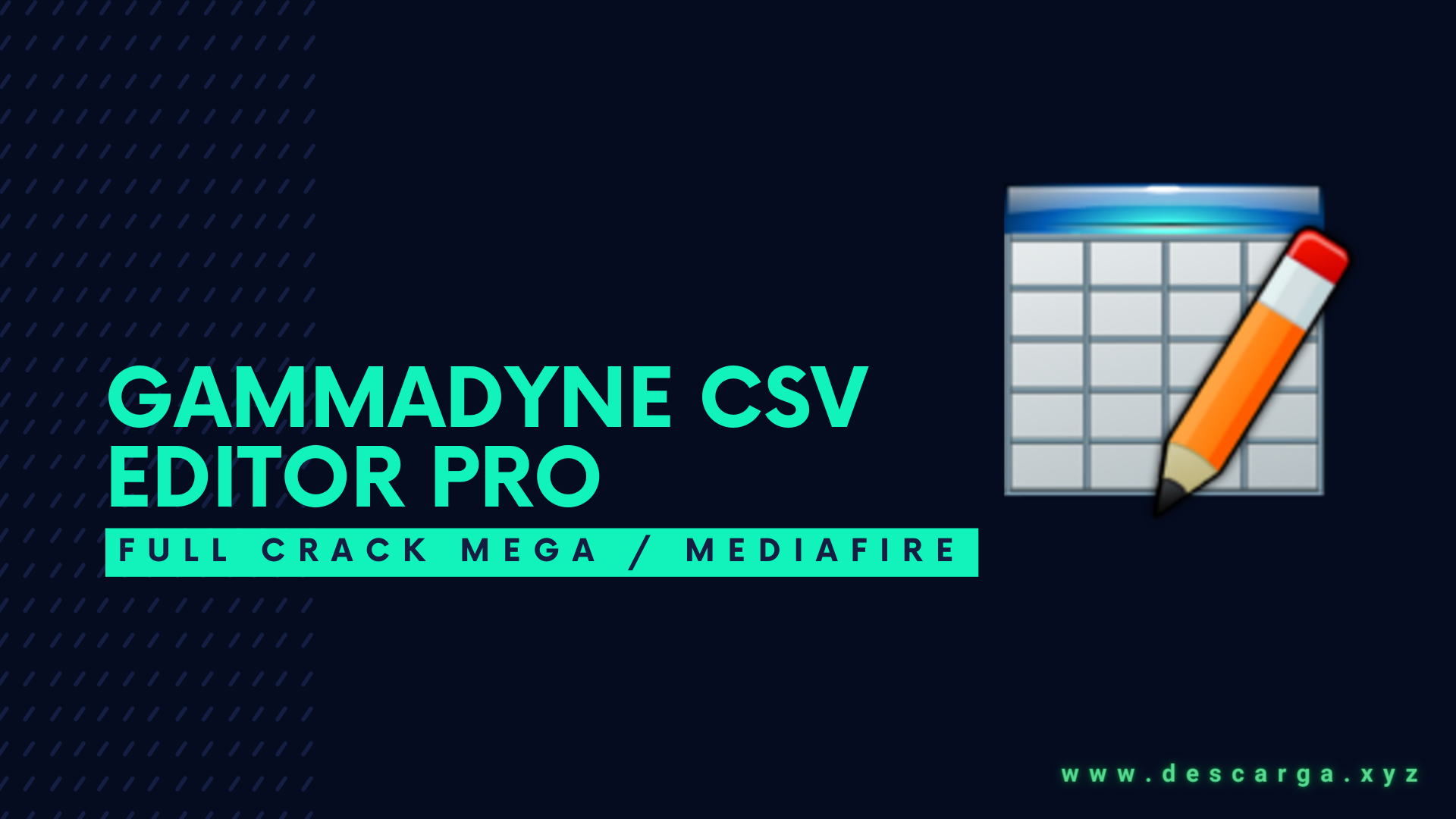 Download 🥇 Gammadyne CSV Editor Pro FULL! v28 GRATIS! ✅ MEGA