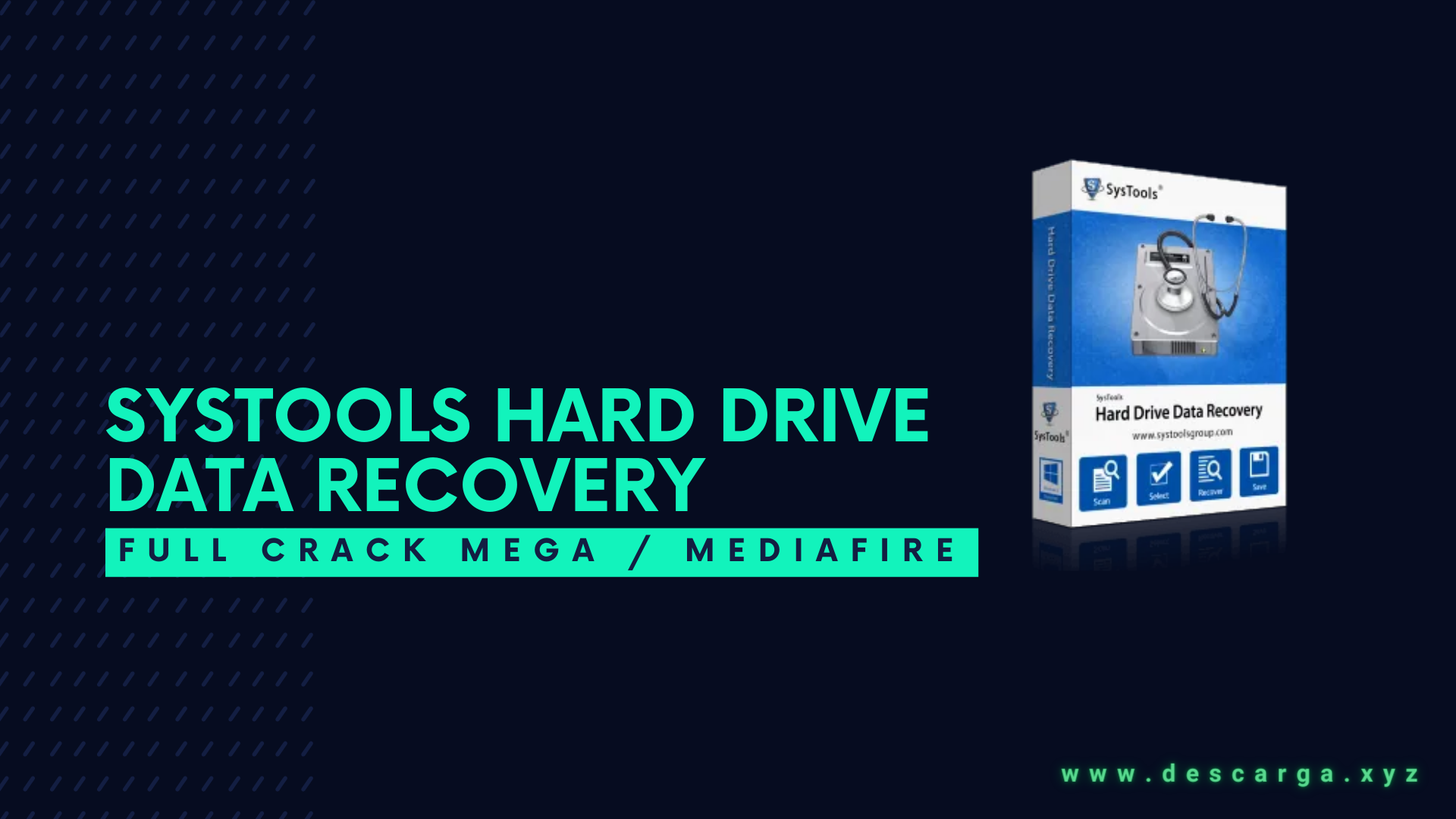 SysTools Hard Drive Data Recovery Full Crack Descargar Gratis por Mega