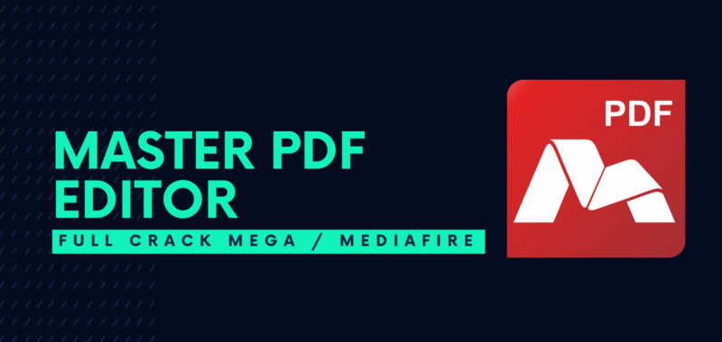 Master PDF Editor Full Crack Descargar Gratis por Mega