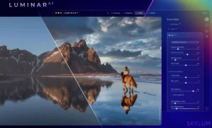 Luminar AI Full herramienta de reemplazo de cielo automático