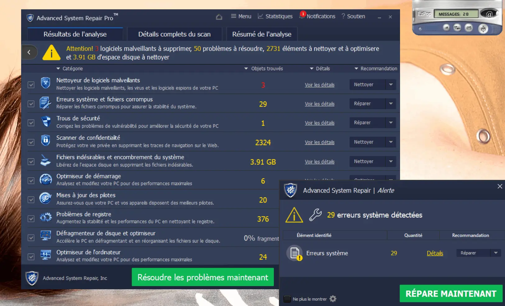 Advanced System Repair Pro Full analizando errores y acelerando Windows