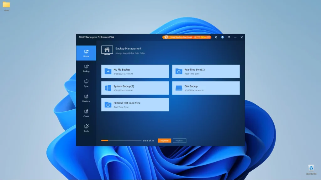 AOMEI Backupper Full (2026) en Español v8.3.0 - MEGA – Copias de Seguridad para Windows AOMEI Backupper Full clonación de discos y particiones sin pérdida de datos