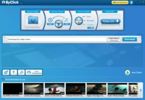 ByClick Downloader descarga de listas completas