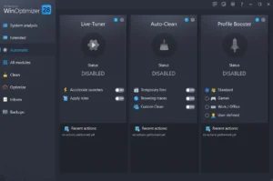 Limpieza de archivos con Ashampoo WinOptimizer Full