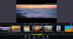 Línea de tiempo y herramientas de edición en Windows Movie Maker Full