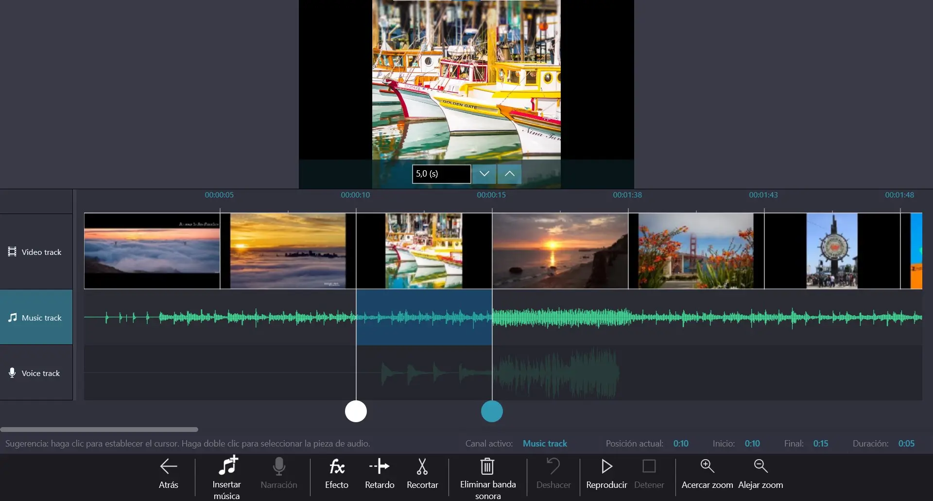 Exportar video final en Windows Movie Maker Full para Windows