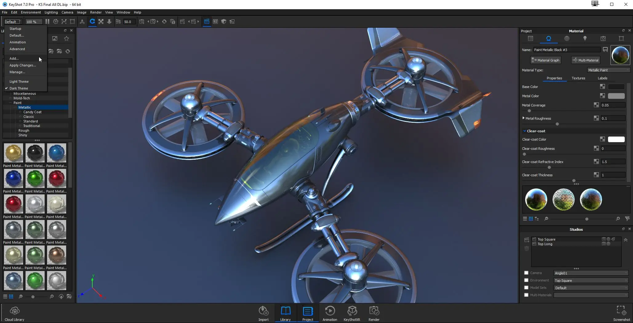 Animación de ensamblaje mecánico en Luxion KeyShot Full