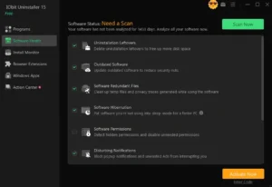 Limpieza de programas difíciles con IObit Uninstaller Pro Full para Windows