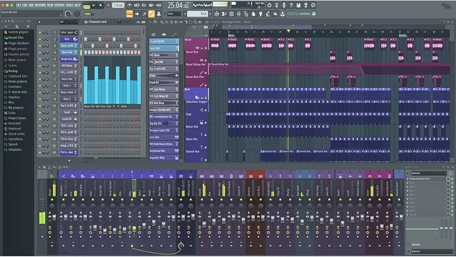 fl studio full interfaz daw produccion musical