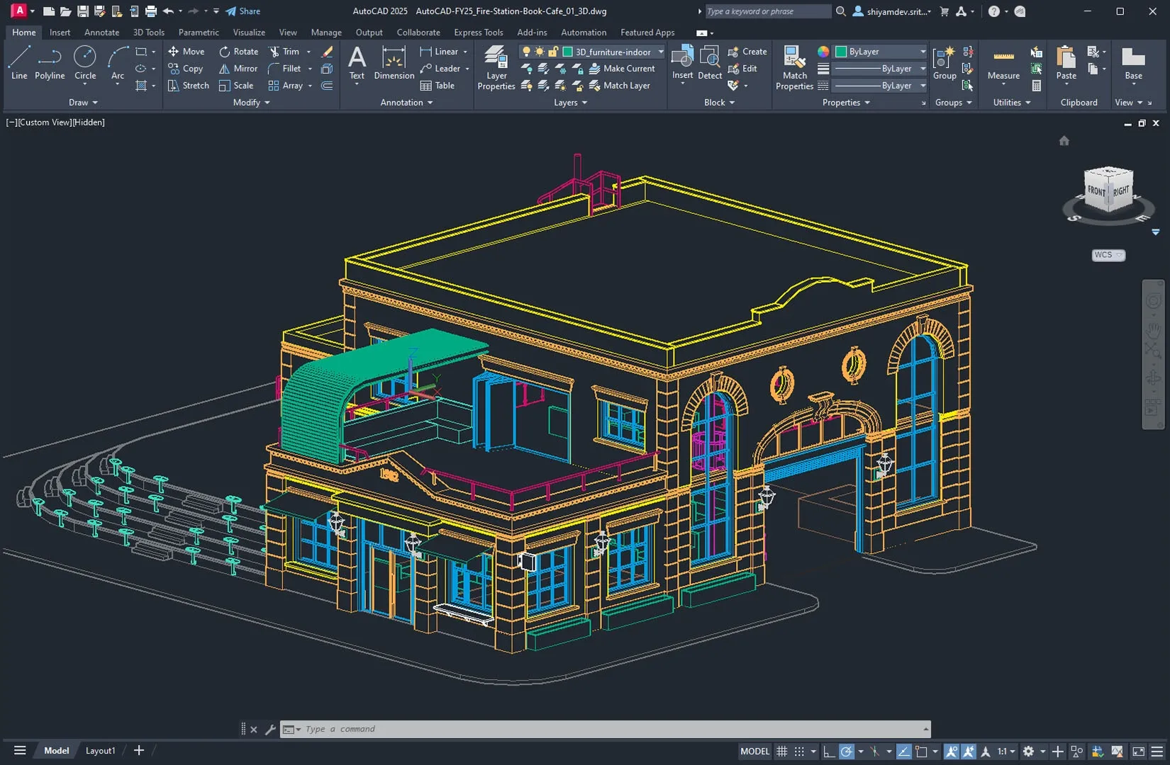 autocad full interfaz software diseno cad profesional