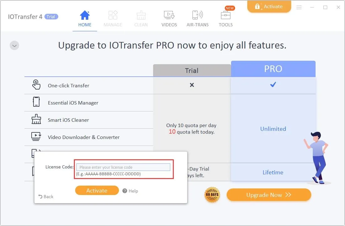 iotransfer pro herramienta transferencia archivos ios windows