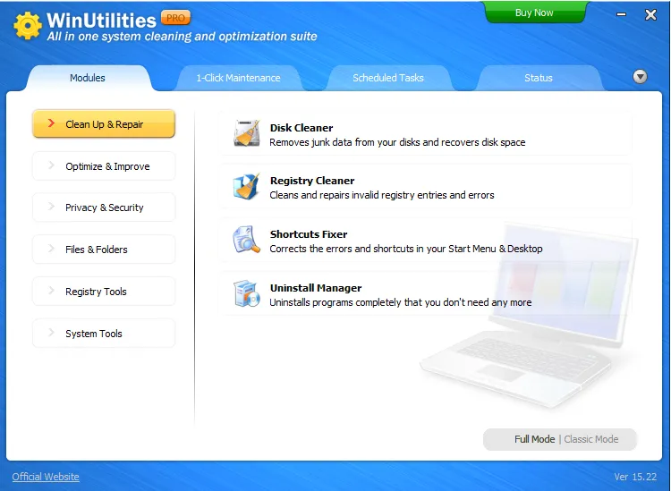 winutilities mantenimiento y optimizacion pc windows