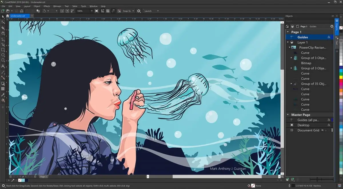 CorelDRAW Full en Español interfaz principal Windows