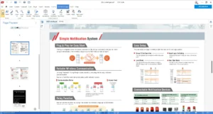 Interfaz de PDF Suite Professional editando un documento PDF en Windows 11