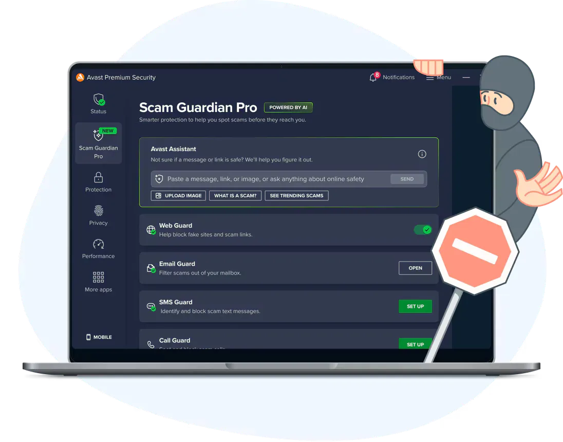 avast-premium-security-interfaz-principal-windows-11
