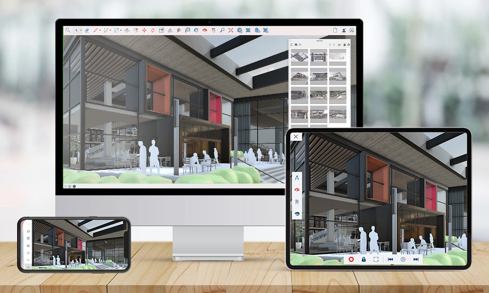 SketchUp Pro 2026 Full - Activación correcta SketchUp Pro 2026 Full activado correctamente mostrando licencia Pro en el menú de Ayuda sin aviso de prueba