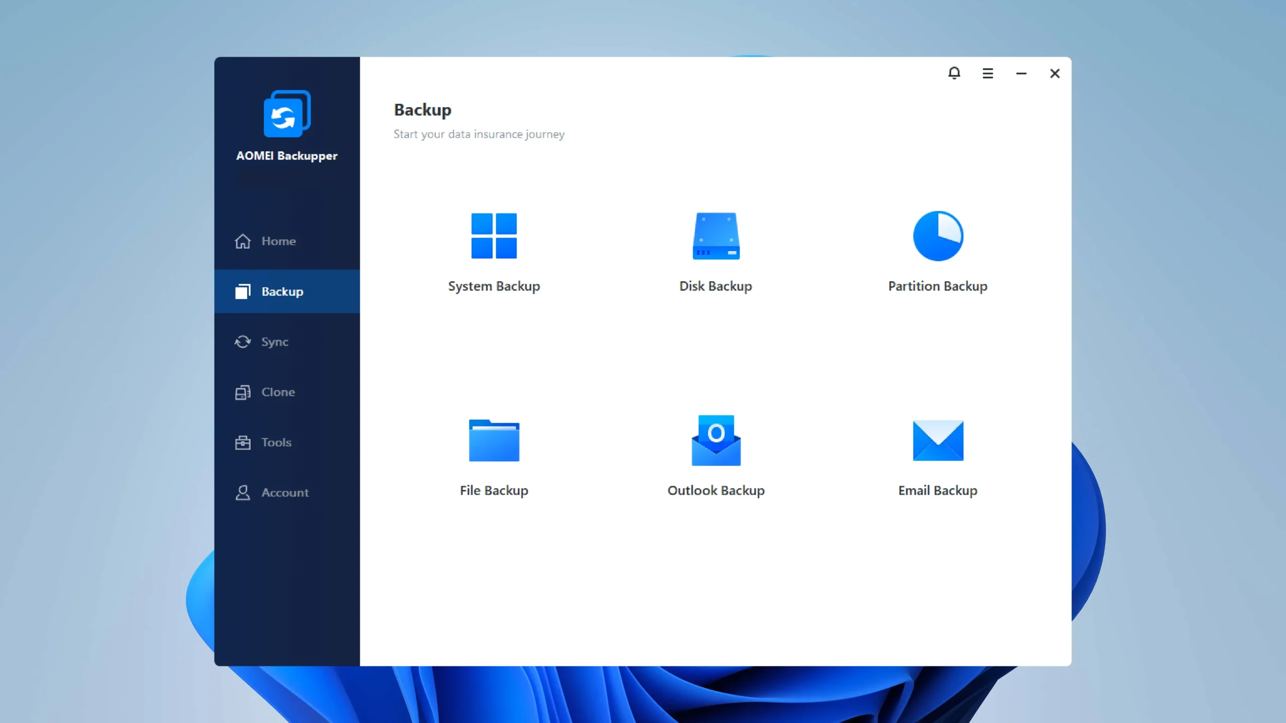AOMEI Backupper - Configuración de backup del sistema completo con programación automática diaria y cifrado AES-256