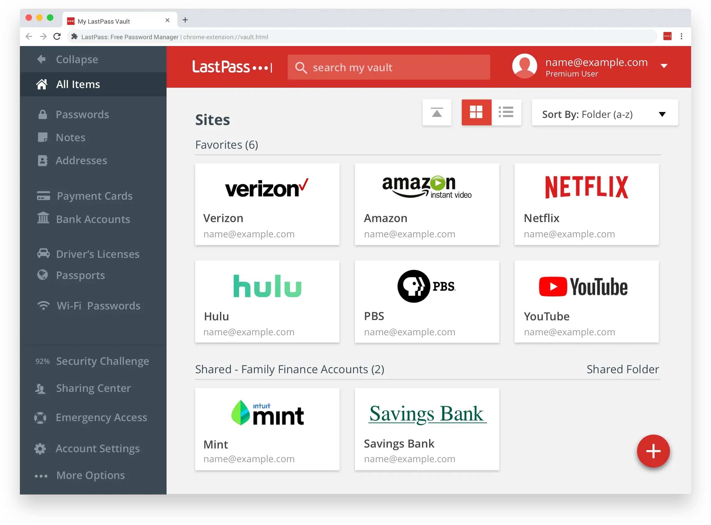 LastPass Password Manager - Autorrelleno inteligente funcionando en formulario de login en Chrome Windows