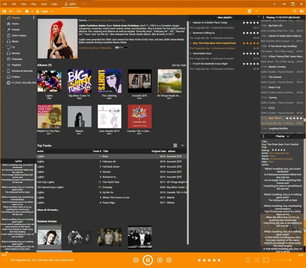 MediaMonkey Gold - Licencia Gold activada MediaMonkey Gold activado como edición Gold mostrando pantalla Acerca de con la licencia lifetime sin aviso de versión de prueba