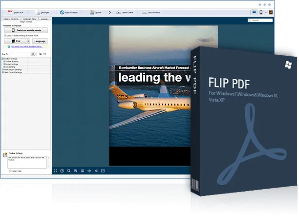 Flip PDF Professional - Galería de +300 plantillas y temas prediseñados para revistas, catálogos corporativos y publicaciones educativas
