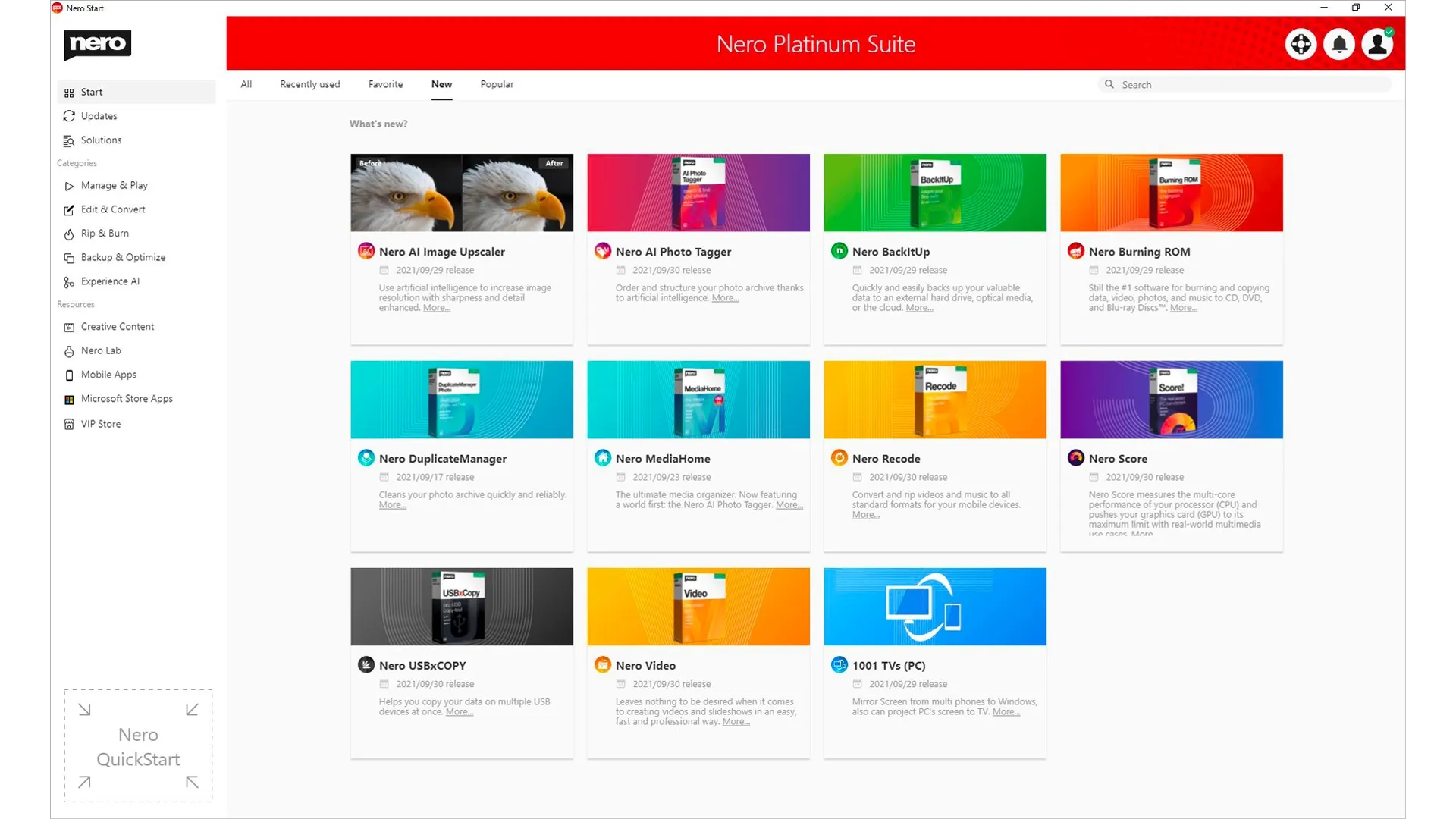 Nero Video 2021 - Editor de video con timeline, efectos y modo 1-Clic Video Story para crear películas automáticas