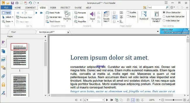 Foxit Reader 2026 - Panel de firma digital mostrando opciones de firma con certificado digital, firma manuscrita y firma de imagen sobre un contrato PDF