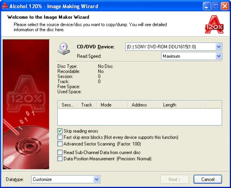 Alcohol 120% - Unidad virtual montando una imagen ISO con Windows 11 reconociéndola como unidad de disco óptico real en el explorador de archivos