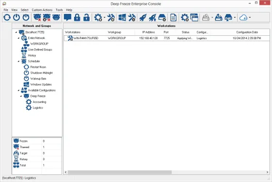 Deep Freeze Enterprise - Thaw Schedule Deep Freeze Enterprise - Configuración de Thaw Schedule (ventana de mantenimiento programada) para actualizaciones automáticas de Windows