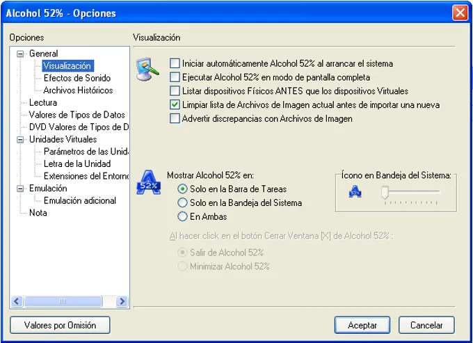 Alcohol 120% v2.1.1 Build 2201 Full activado correctamente con serial en Windows 11 - Interfaz completa sin indicación Trial y con las 31 unidades virtuales disponibles