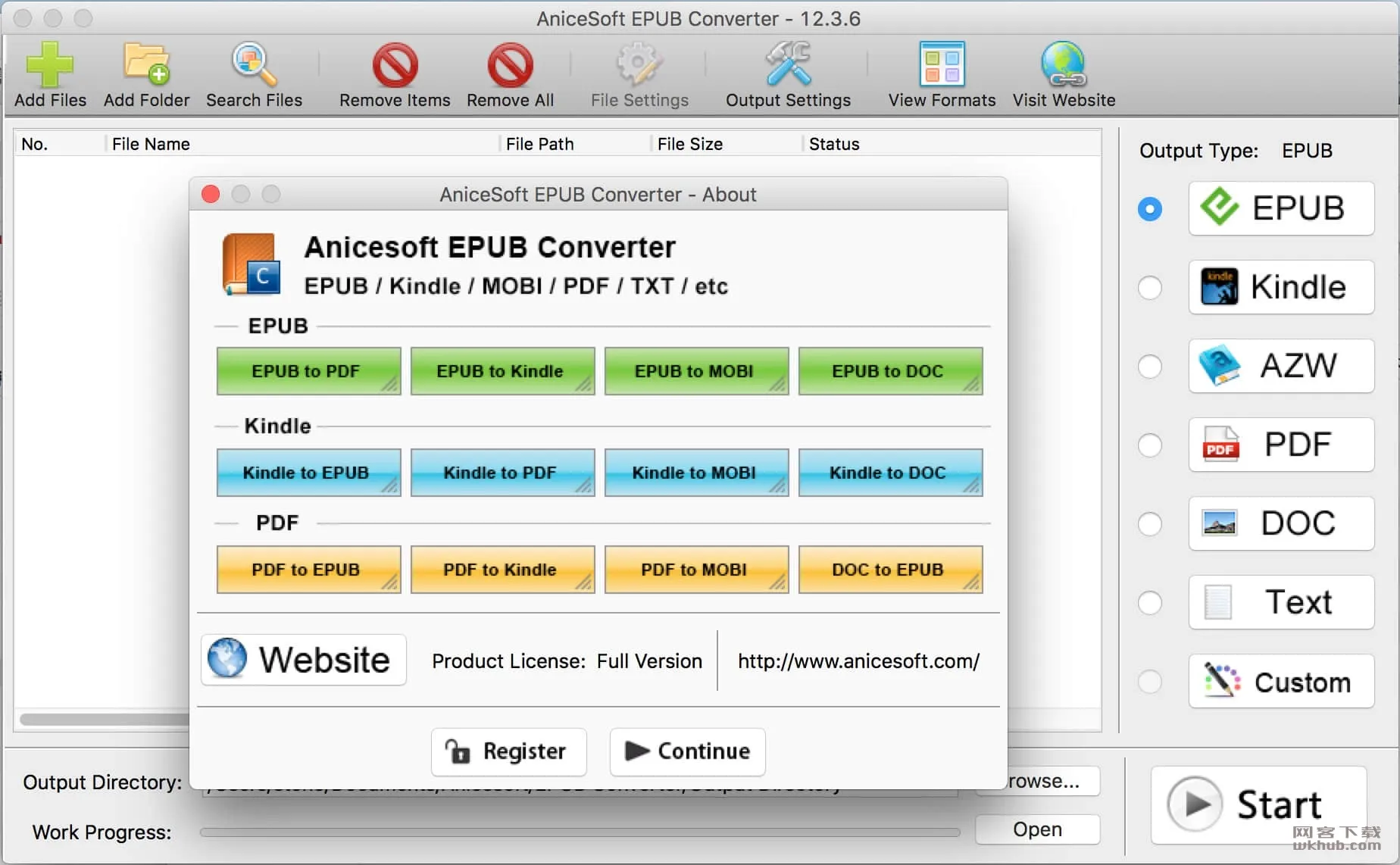 AniceSoft EPUB Converter Full v20.8.1 activado correctamente en Windows 11 - Versión completa sin restricciones de uso