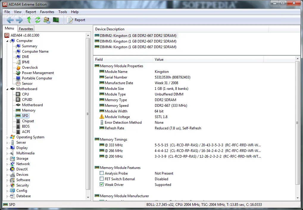 AIDA64 Extreme - Activación correcta AIDA64 Extreme v8.25.8200 Full activado correctamente con crack en Windows 11 - Barra de título mostrando AIDA64 Extreme sin indicación de Trial