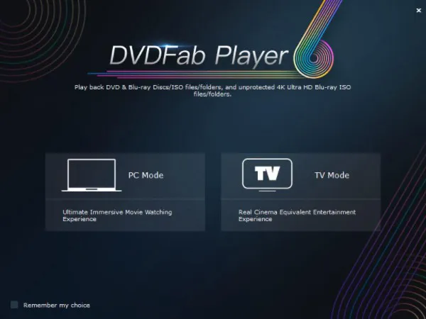 DVDFab Player Ultra - Modo HDR10 activo durante la reproducción de una película 4K UHD con indicador de HDR visible y calidad de imagen cristalina