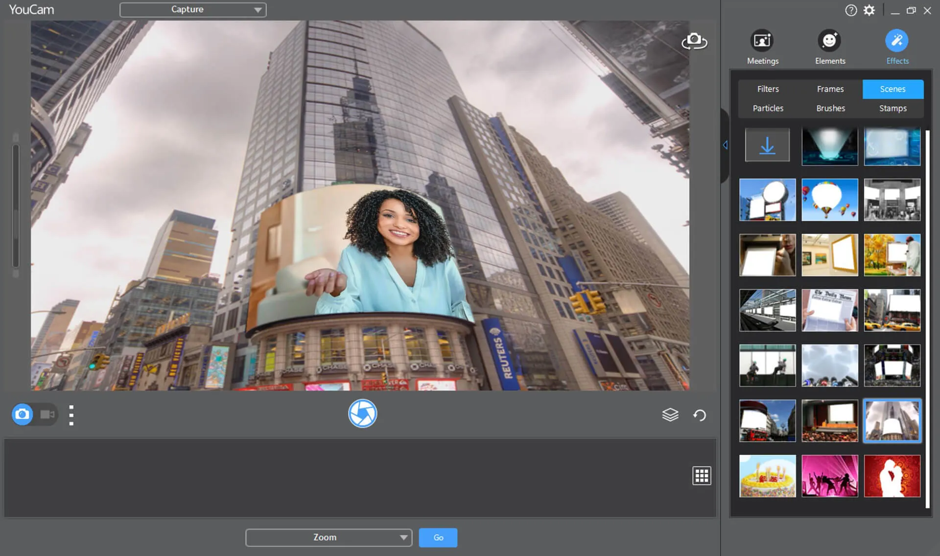 CyberLink YouCam Deluxe - Fondo virtual sin croma CyberLink YouCam Deluxe Full en Español - Fondo virtual eliminando el entorno real y reemplazándolo por una imagen personalizada sin necesidad de pantalla verde