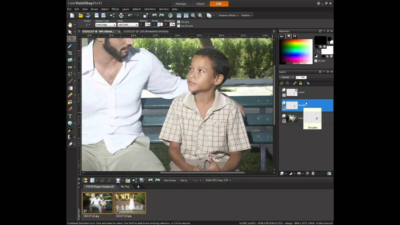 Corel PaintShop Pro 2026 Ultimate Full en Español - Editor RAW mostrando los controles de revelado de archivo RAW con histograma y ajustes de exposición y color