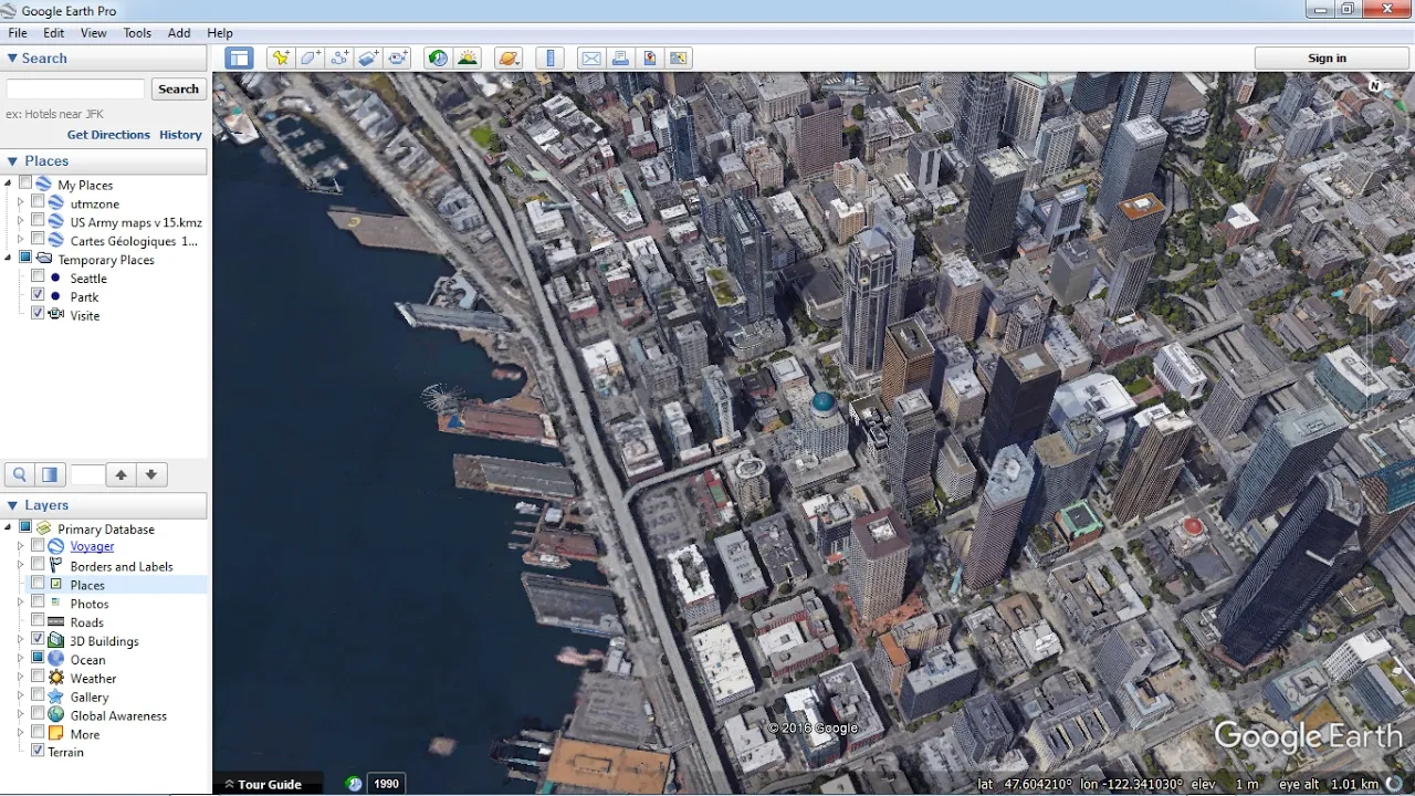 Google Earth Pro - Activación correcta Google Earth Pro Full en Español activado correctamente con license key GEPFREE en Windows 11 - Panel de activación mostrando licencia Pro válida
